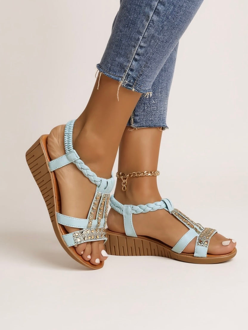 Zara | Sandales à Talons avec Décorations