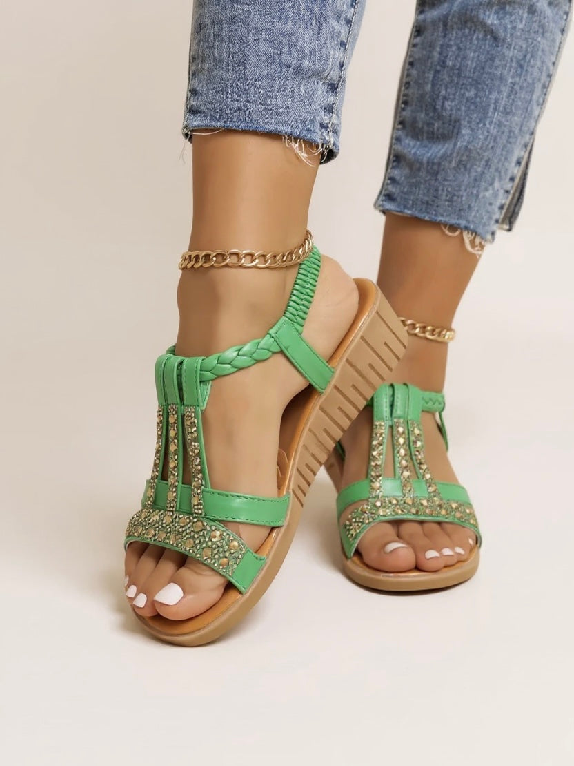 Zara | Sandales à Talons avec Décorations