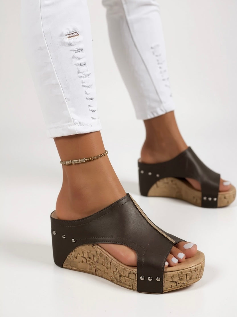 Sasha | Sandales à Talon Wedge