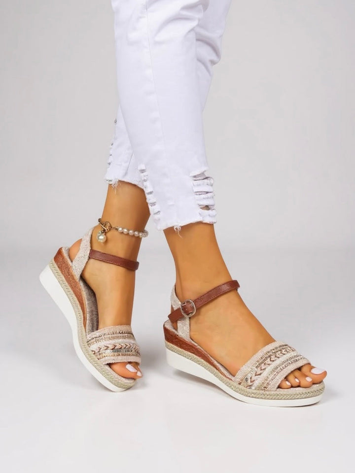 Mila | Sandales à Talons avec Perles