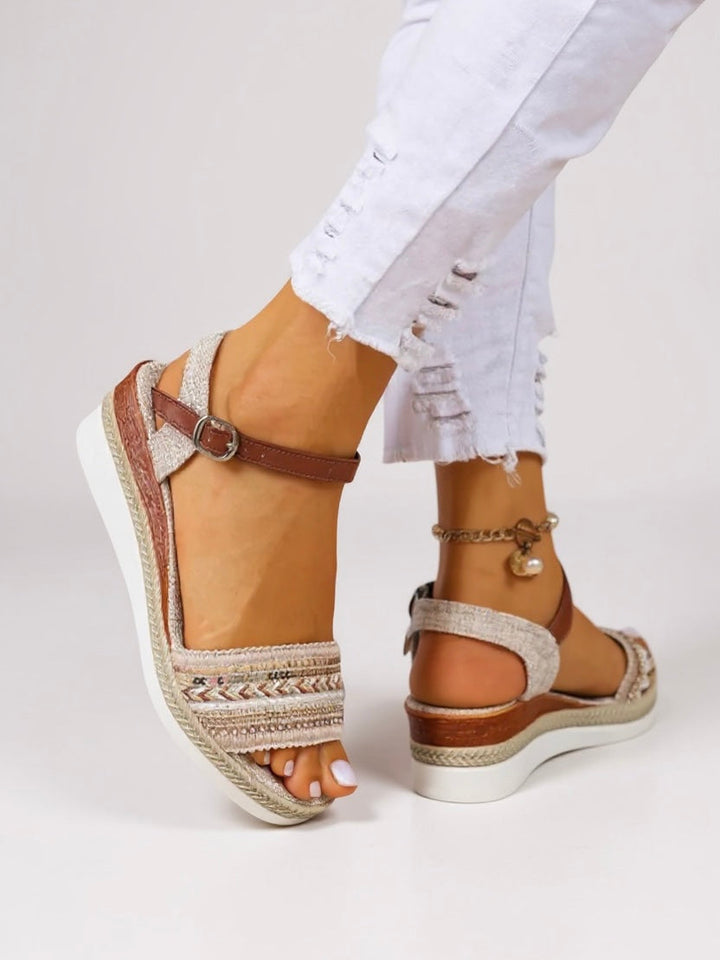 Mila | Sandales à Talons avec Perles