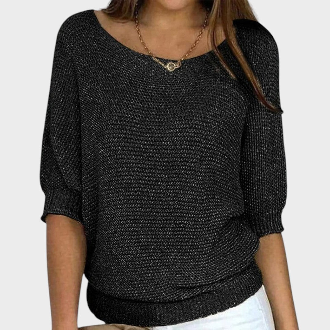Carolina | Pull en tricot à manches mi-longues