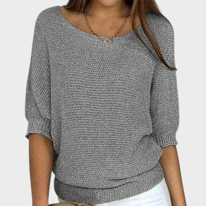 Carolina | Pull en tricot à manches mi-longues