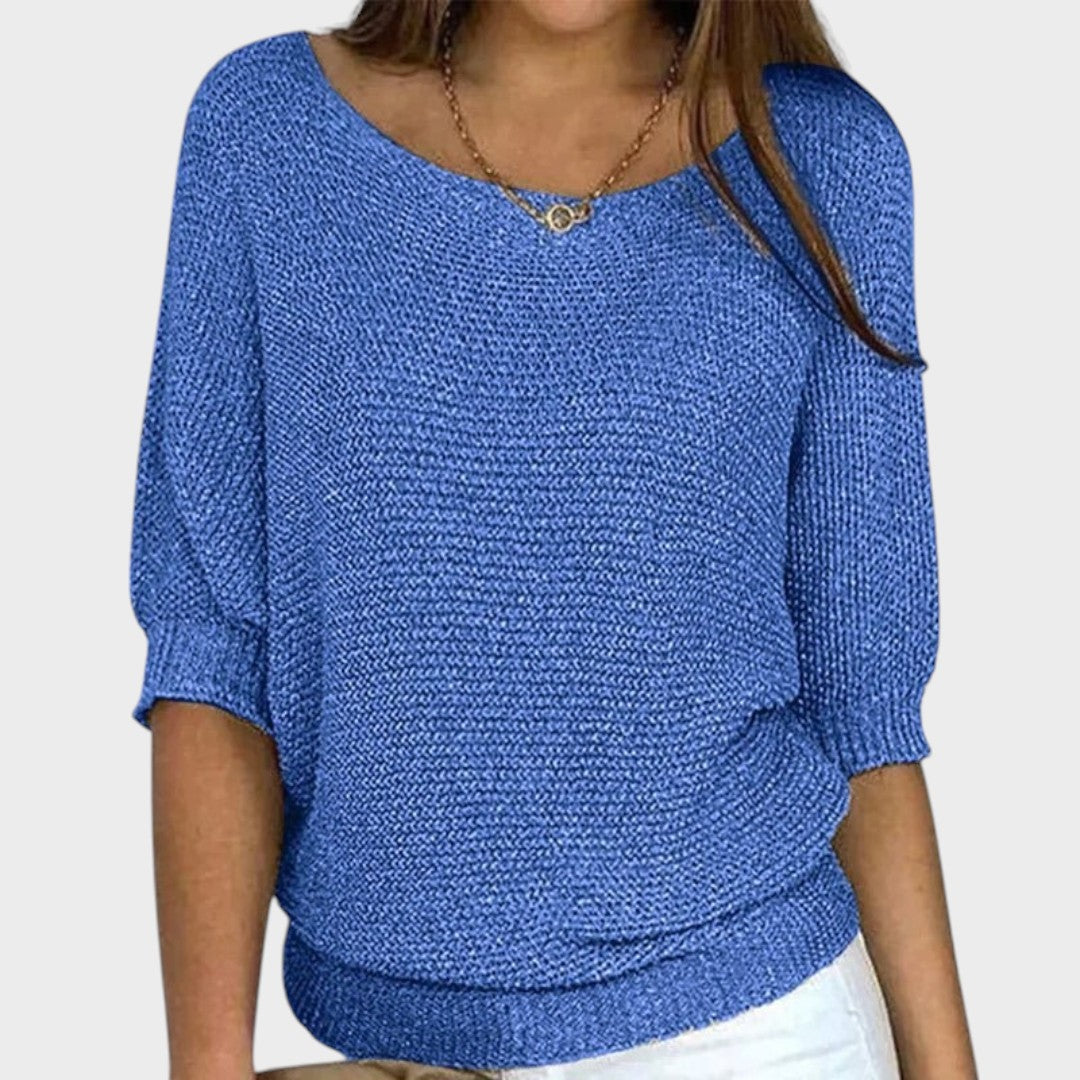 Carolina | Pull en tricot à manches mi-longues
