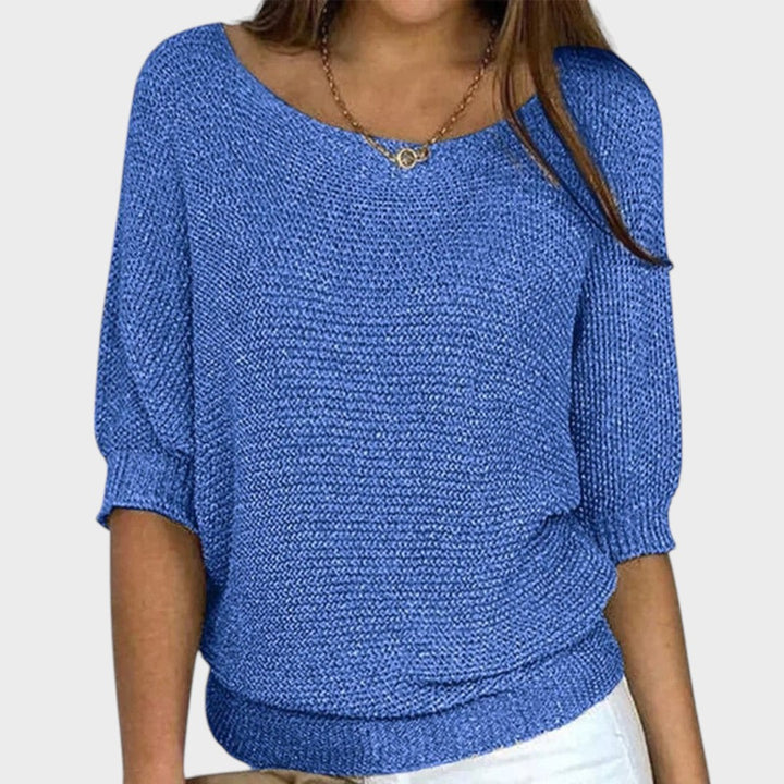 Carolina | Pull en tricot à manches 3/4