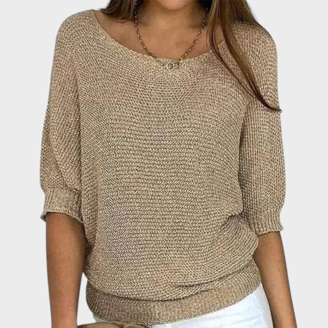 Carolina | Pull en tricot à manches mi-longues