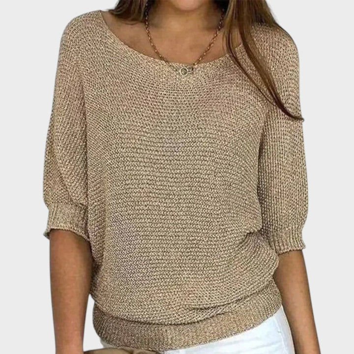Carolina | Pull en tricot à manches mi-longues