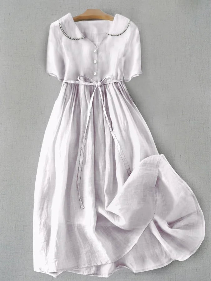 Marina | Robe légère d'été avec taille ajustable