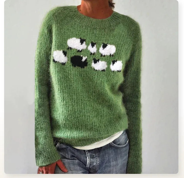 Olivia | Pull Rétro Confortable
