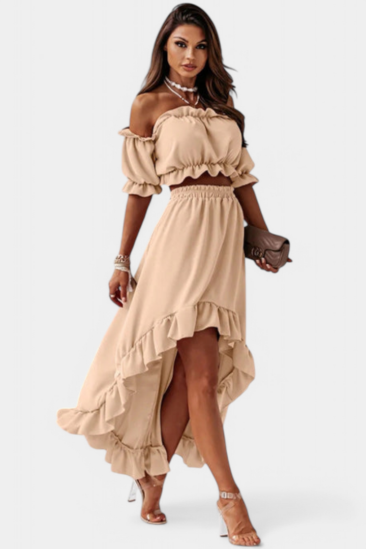 Katja | Ensemble de 2 pièces Off-Shoulder