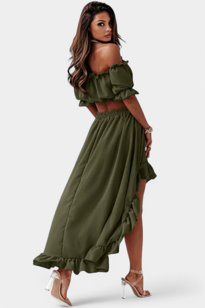 Katja | Ensemble de 2 pièces Off-Shoulder