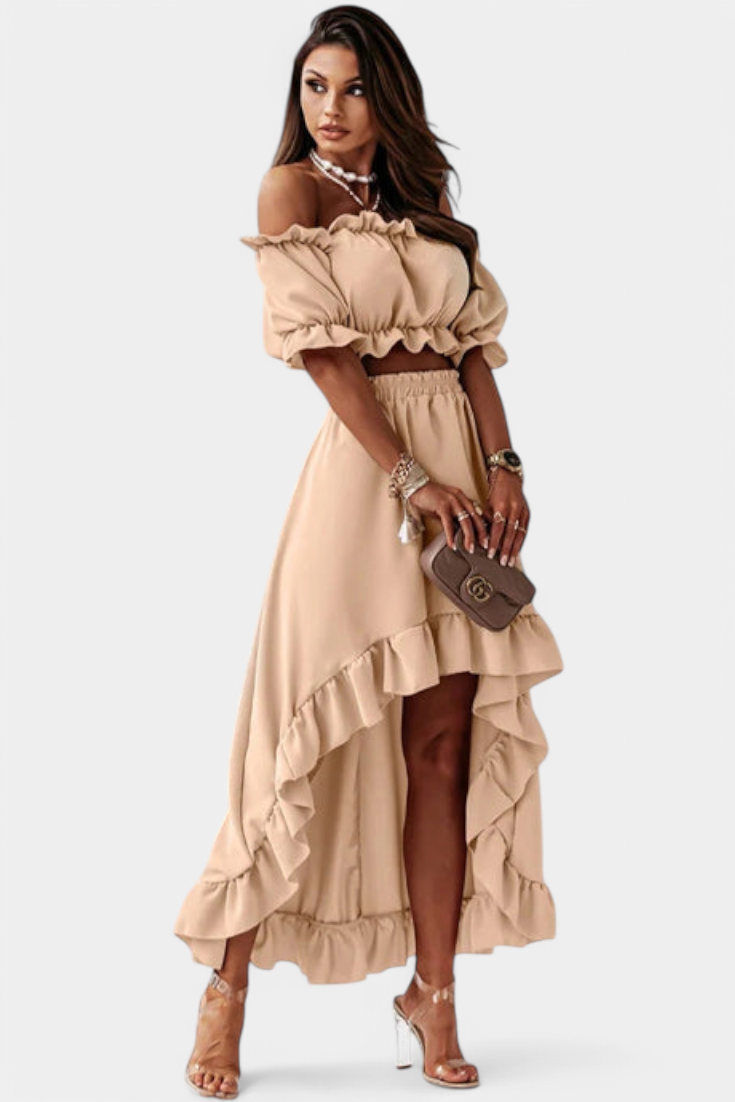 Katja | Ensemble de 2 pièces Off-Shoulder