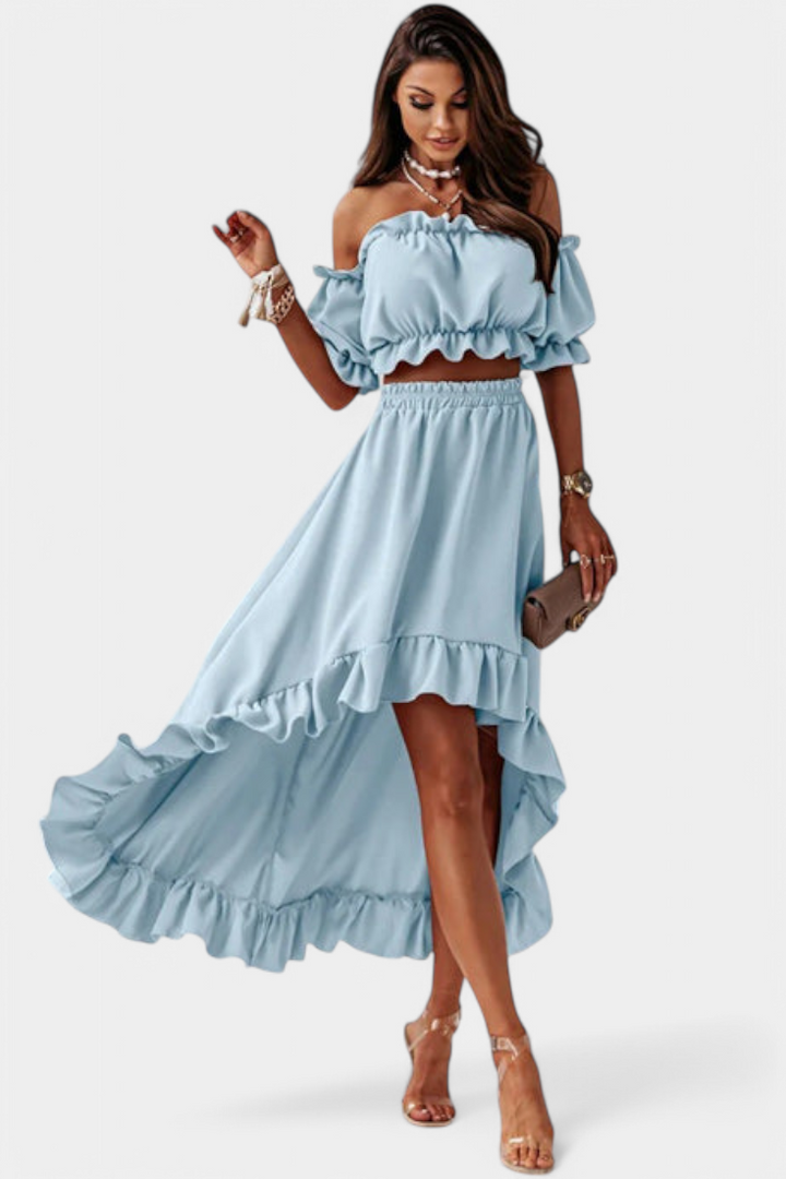 Katja | Ensemble de 2 pièces Off-Shoulder