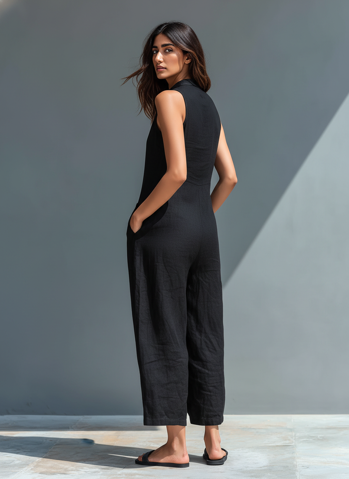 Claudia | Mono minimaliste en lin