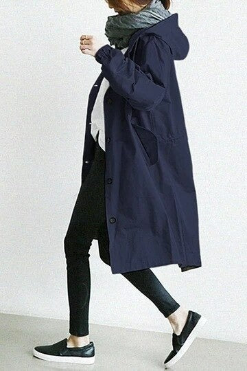 Samantha™ | Trench-coat élégant et imperméable