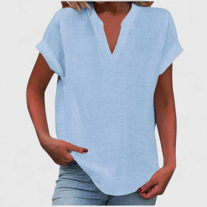 Xavinah | Blouse Confortable avec Décolleté en V