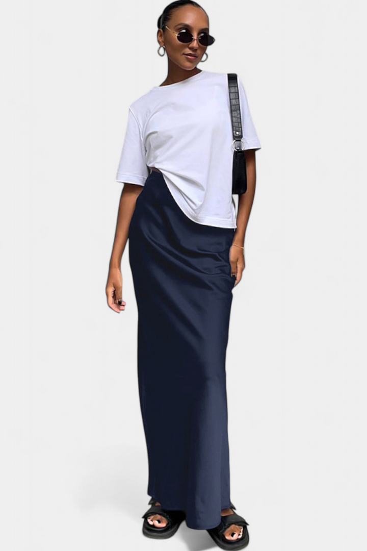 Fable | Jupe Maxi Utility de Design Uni et Style Épuré