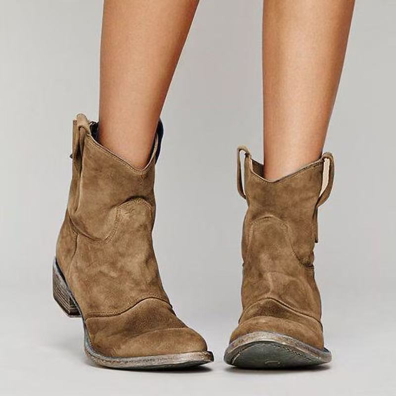 Aitana | Bottes en daim confortables