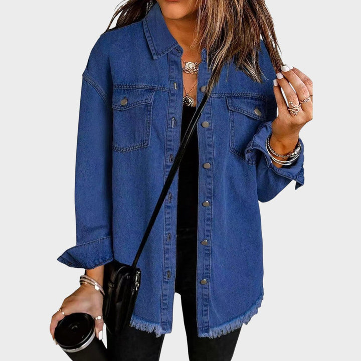 Morgana | Chemise Style Veste en Jean