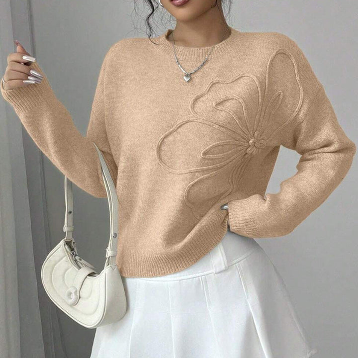 Alma | Pull en Maille Florale