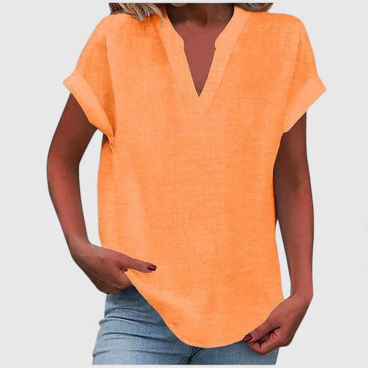 Xavinah | Blouse Confortable avec Décolleté en V