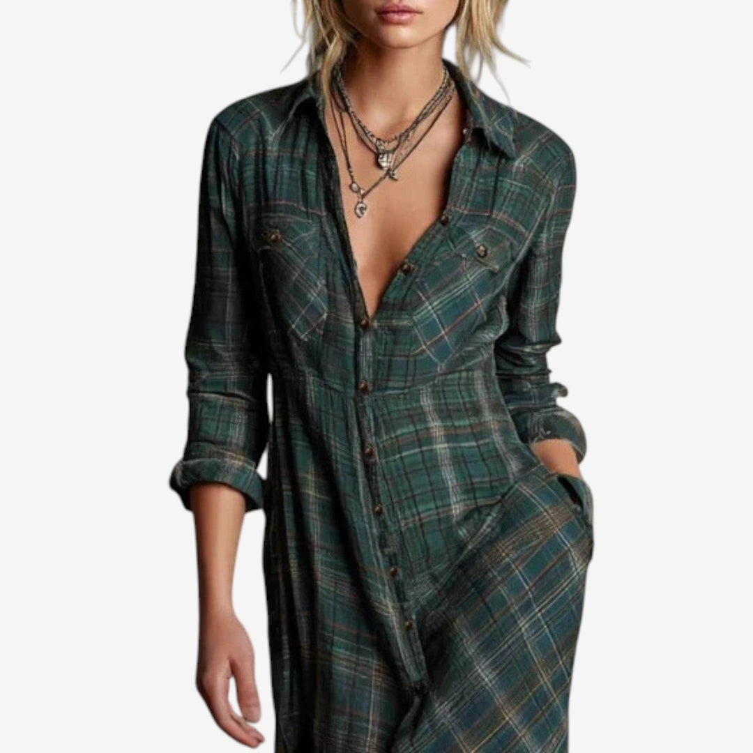 Catalina | Chemise Maxi Intemporelle