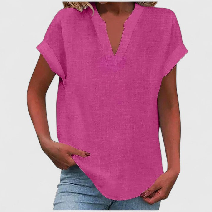 Xavinah | Blouse Confortable avec Décolleté en V