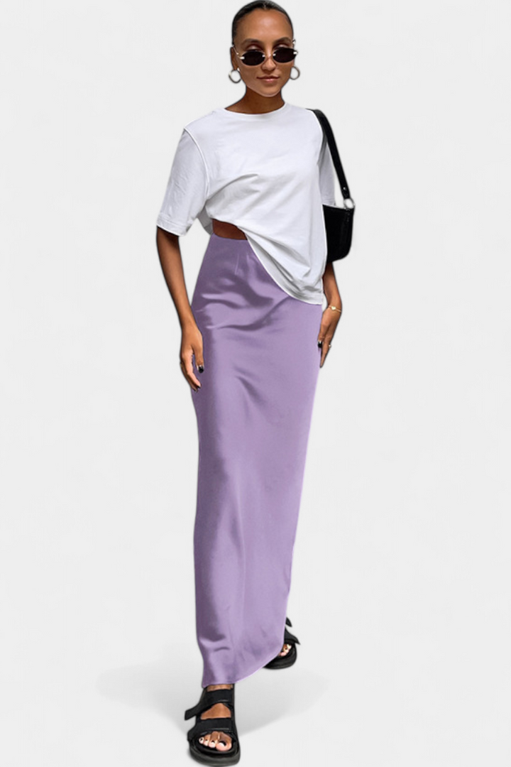Fable | Jupe Maxi Utility de Design Uni et Style Épuré