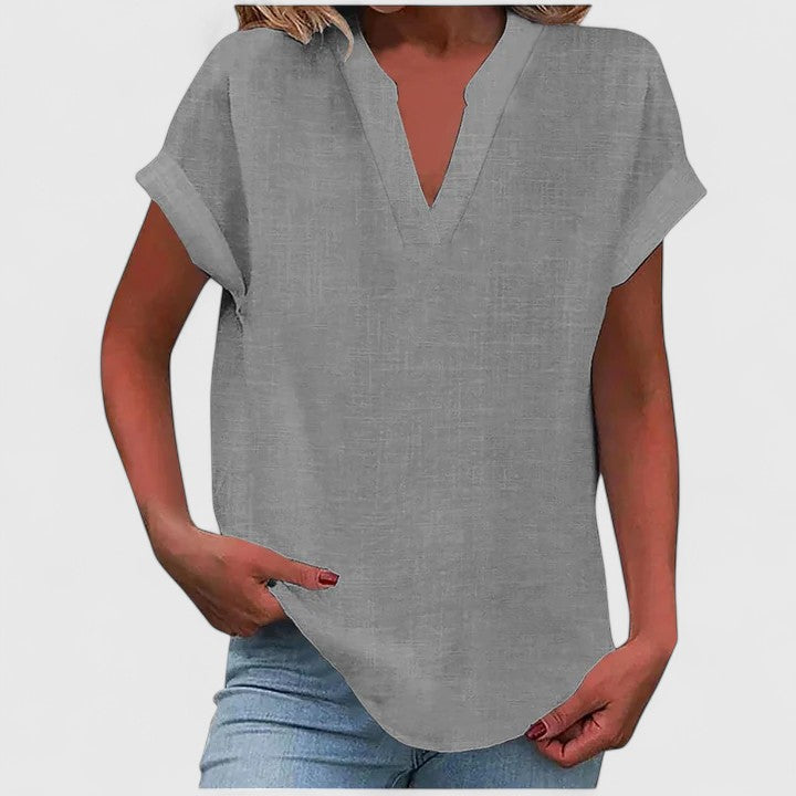 Xavinah | Blouse Confortable avec Décolleté en V