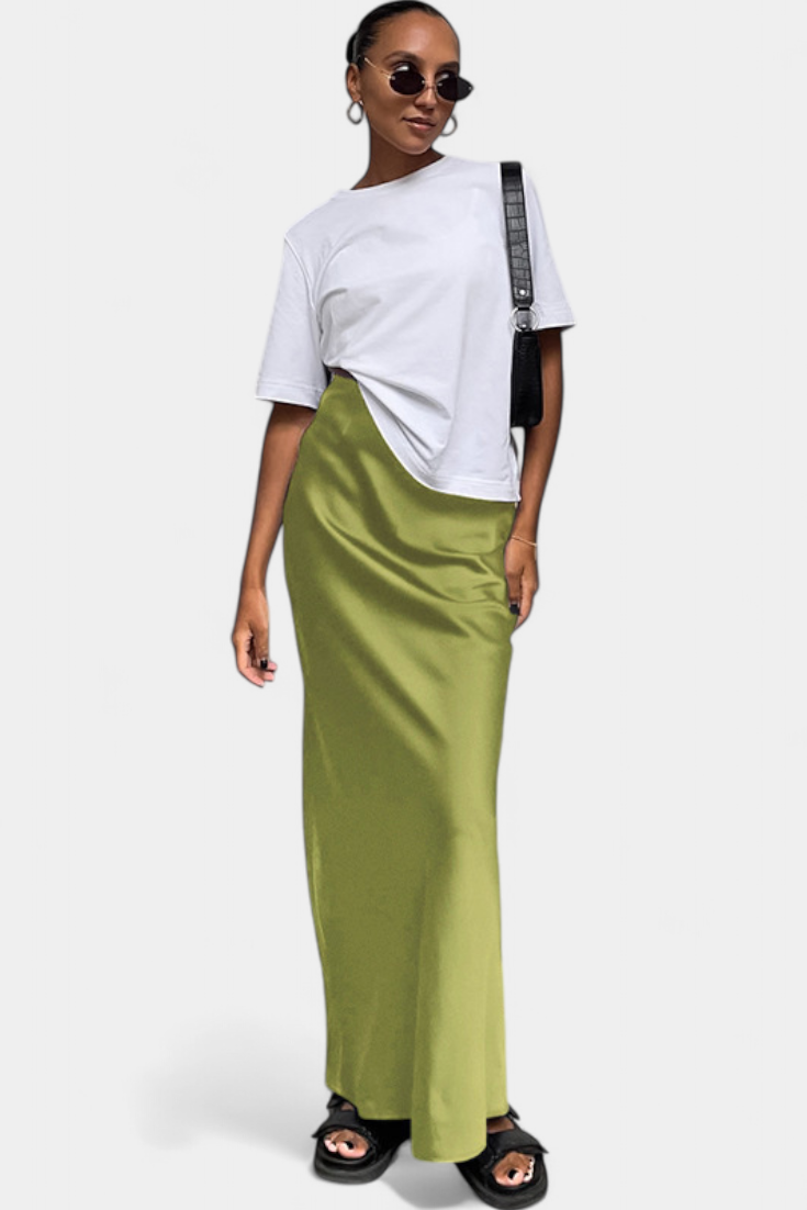 Fable | Jupe Maxi Utility de Design Uni et Style Épuré