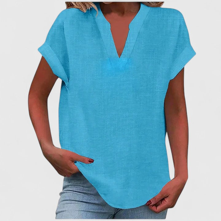 Xavinah | Blouse Confortable avec Décolleté en V