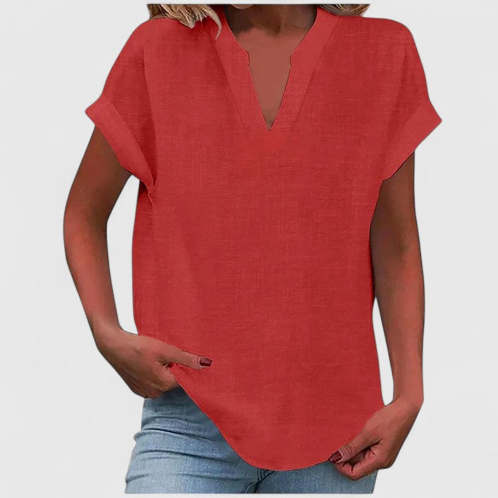 Xavinah | Blouse Confortable avec Décolleté en V