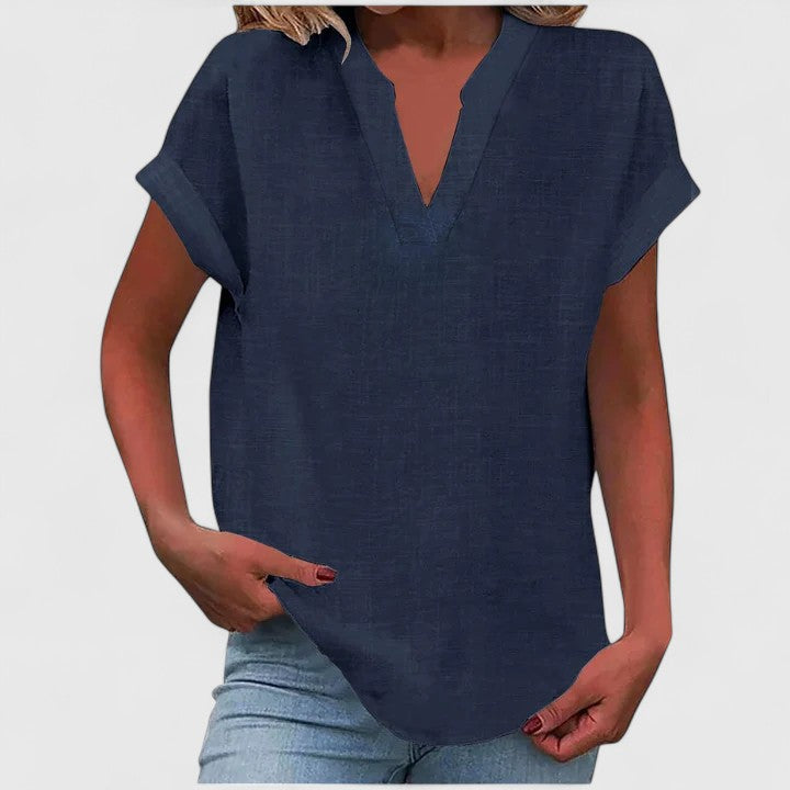 Xavinah | Blouse Confortable avec Décolleté en V