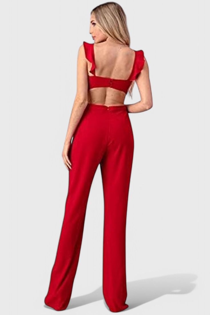 Chantal | Combinaison avec Découpe et Volants
