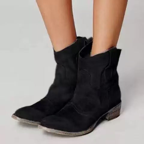 Aitana | Bottes en daim confortables