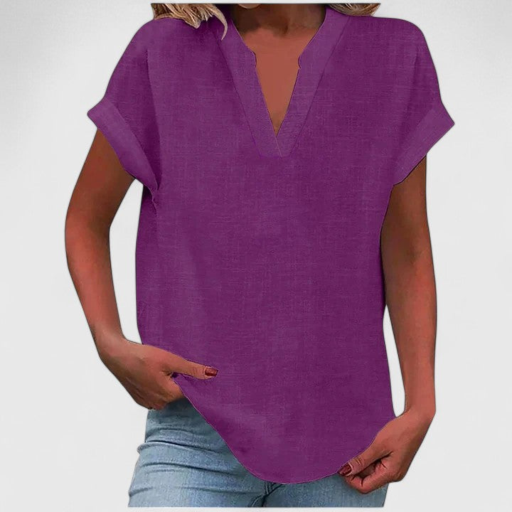 Xavinah | Blouse Confortable avec Décolleté en V