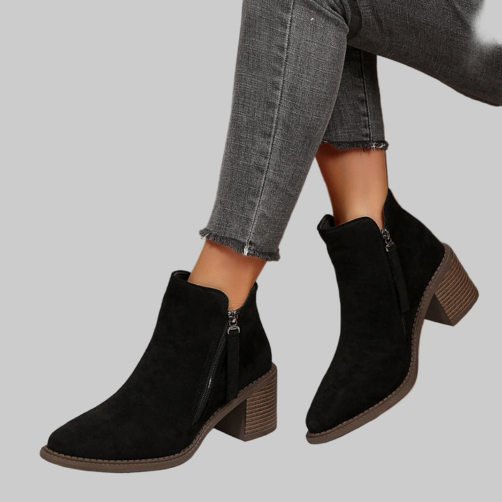 Alicia | Bottines en daim