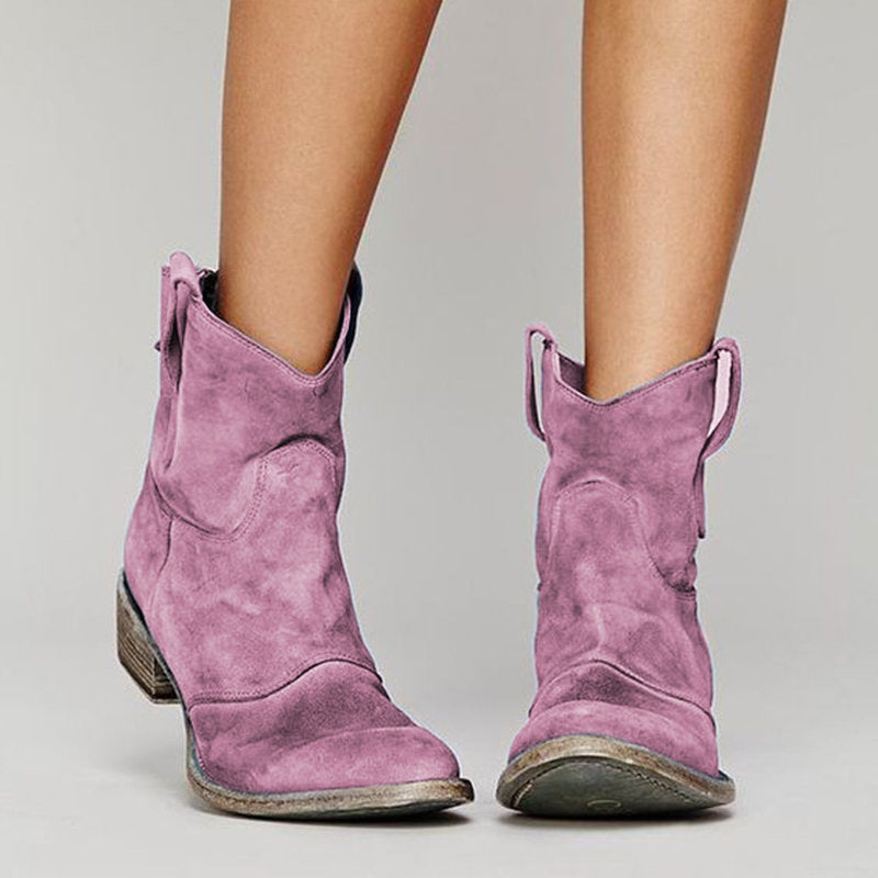 Aitana | Bottes en daim confortables