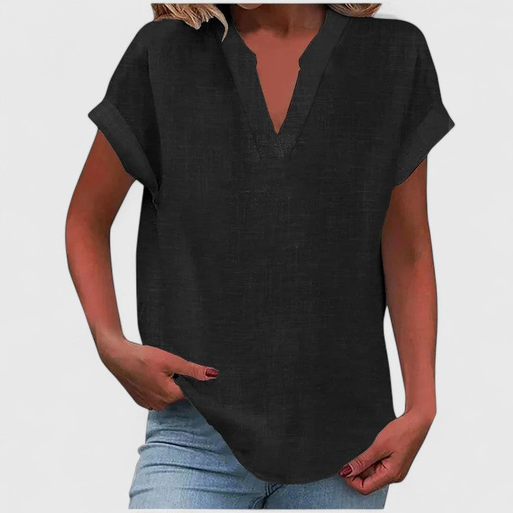 Xavinah | Blouse Confortable avec Décolleté en V