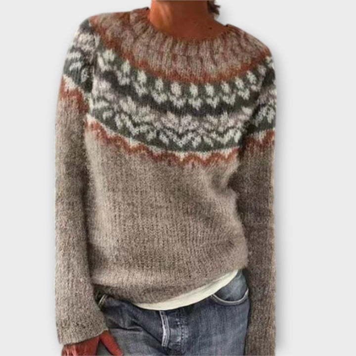 Noelyzah | Pull Rétro Confortable