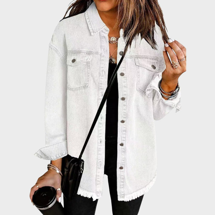 Morgana | Chemise Style Veste en Jean
