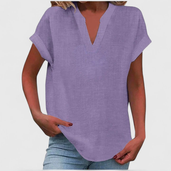 Xavinah | Blouse Confortable avec Décolleté en V
