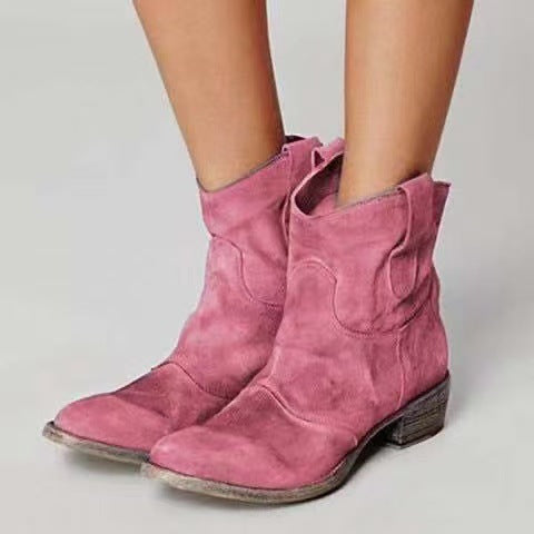 Aitana | Bottes en daim confortables