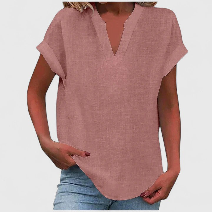 Xavinah | Blouse Confortable avec Décolleté en V