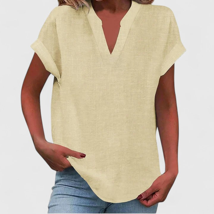 Xavinah | Blouse Confortable avec Décolleté en V