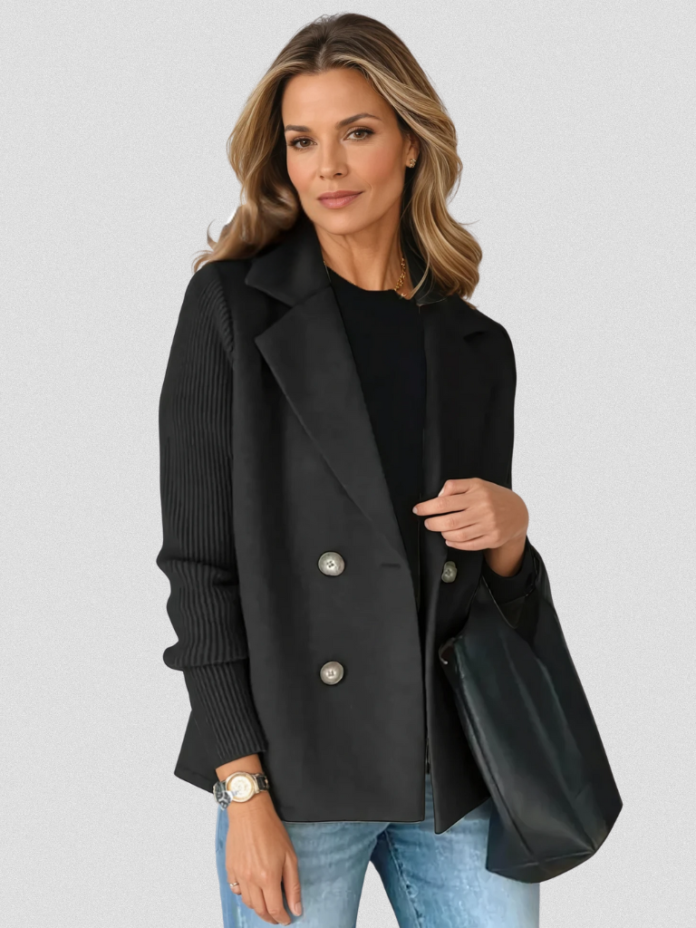 Elena | Blazer en tricot élégant
