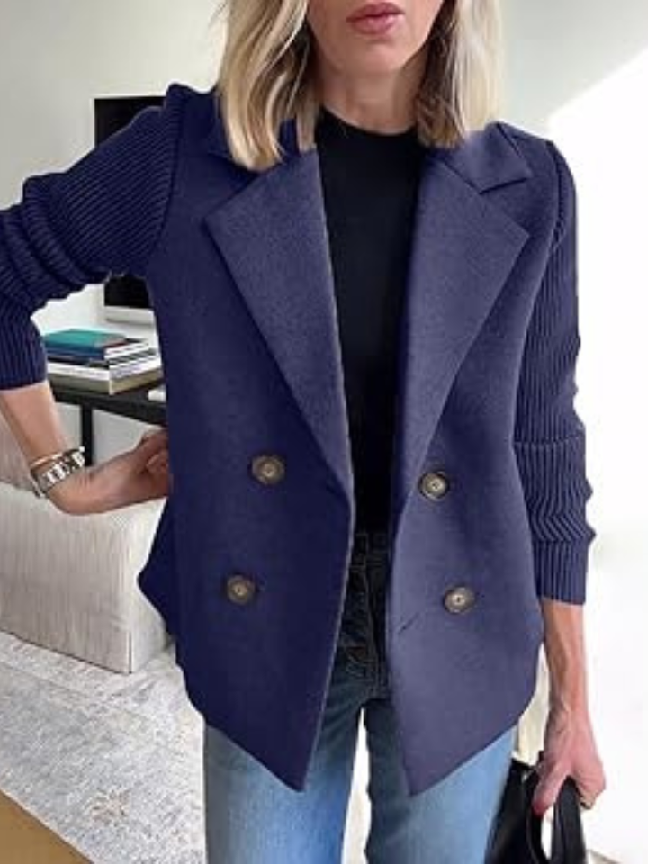 Elena | Blazer en tricot élégant