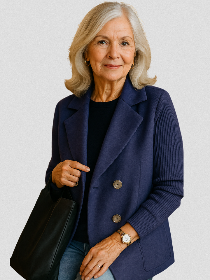 Elena | Blazer en tricot élégant