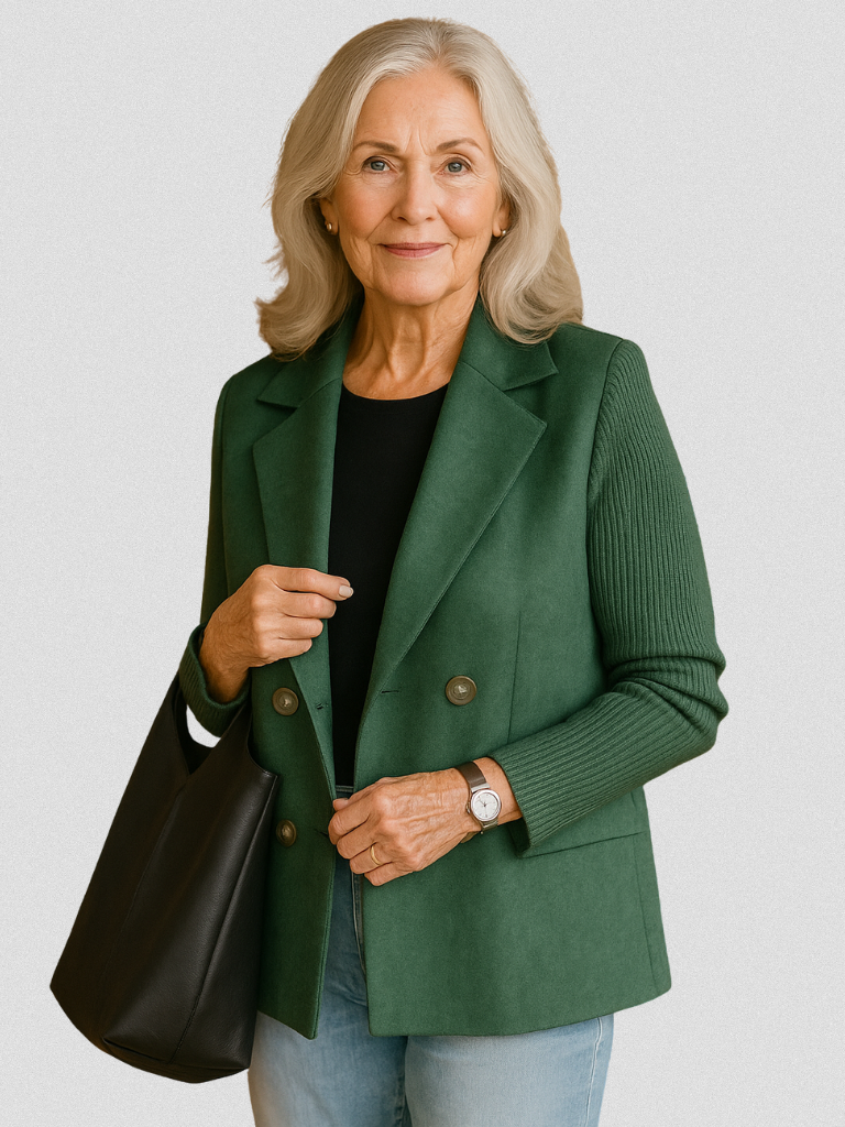 Elena | Blazer en tricot élégant