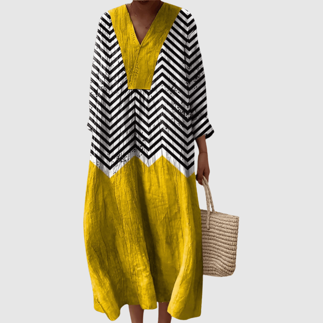 Tessa | Robe Géométrique